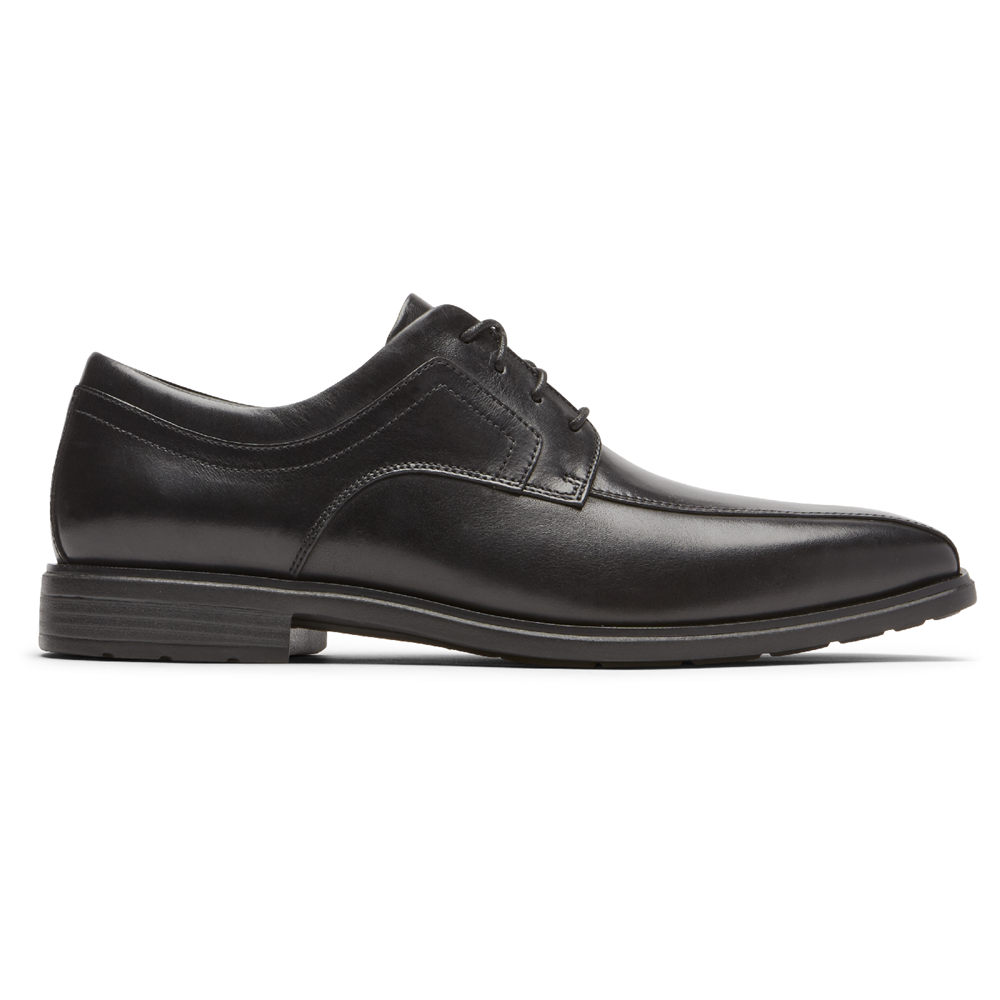 Rockport Singapore Mens Oxfords - Dres Sports Business 2 Bike Toe Black - KD1869204